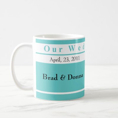 Our Wedding Day Mugs