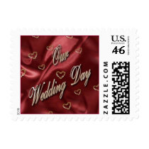 Our Wedding Day Postage postage