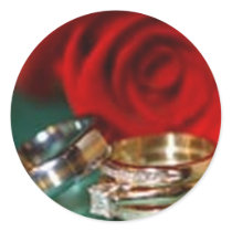 Our Wedding Envelope Closures stickers