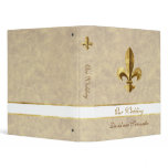 Our Wedding Fleur-de-lis binders