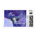 Our Wedding Hydrangea Postage Stamp by TDSwhite Our Wedding Hydrangea Postage Stamp