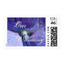 Our Wedding Hydrangea Postage Stamp by TDSwhite Our Wedding Hydrangea Postage Stamp