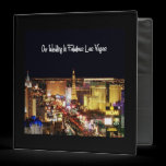 Our Wedding In Fabulous Las Vegas Album binders