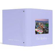Our Wedding ... Las Vegas Photo Album binder