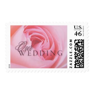 Our Wedding Medium Postage stamp