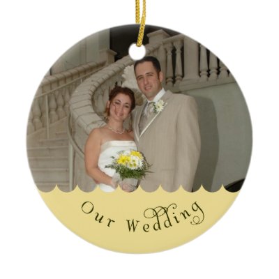 Our Wedding Ornament