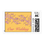 our wedding party, cherry postage, wedding, our