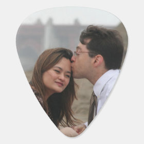 Our Wedding Personalized Photo Guitar Pick
