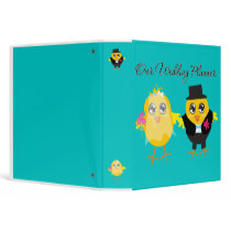 Our Wedding Planner Bride & Groom Chicks binders