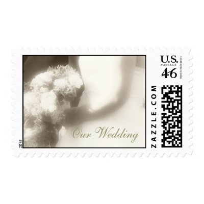 Our Wedding Postage Stamp