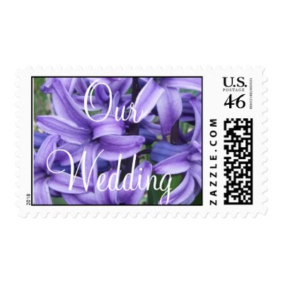 Our Wedding Postage Stamps