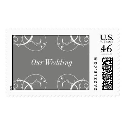 Our Wedding Postage Stamps