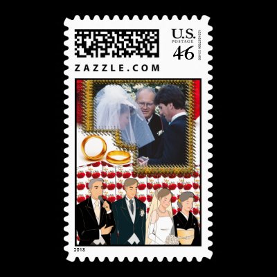 Our Wedding Postage by mickeyelvis128