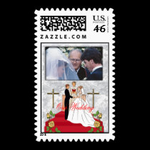 Our Wedding Postage postage by mickeyelvis128 Our Wedding Postage postage