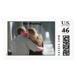 Our Wedding Postage Stamps