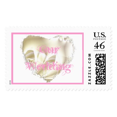 Our Wedding Postage Stamp