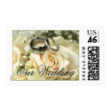 Our Wedding postage stamp