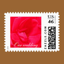 Our wedding postage