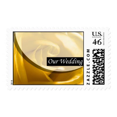 Our Wedding Postage Stamp