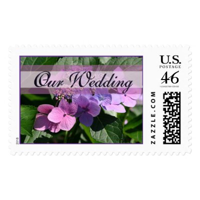 Our Wedding Postage Stamp