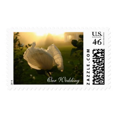 Our Wedding Postage Stamp