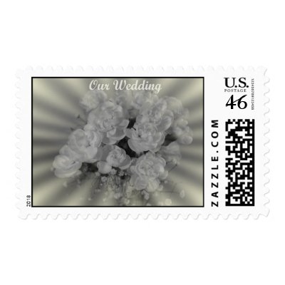 Our Wedding Postage Stamp
