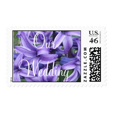 Our Wedding Postage Stamps