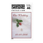Our Wedding Postage Stamps