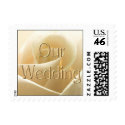 Our Wedding postage stamps stamp