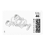 Our Wedding Postage Stamps