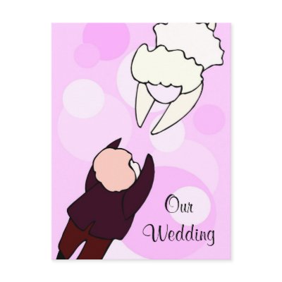 Our Wedding Postcard