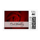 Our Wedding : Red Rose : stamps