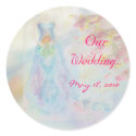 "Our Wedding" Save The Date Elegant Sticker by Yve_13 "Our Wedding" Save The Date Elegant Sticker