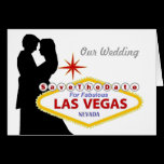 Our Wedding "Save The Date" Las Vegas Card cards