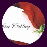 Our Wedding Sticker