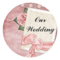 Our Wedding Sticker