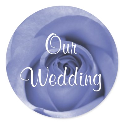 Our Wedding Sticker