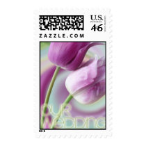Our Wedding Tulips Postage Stamp