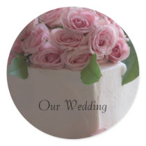 Our Wedding, Wedding Cake Sticker