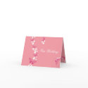 Our Wedding - White flowers and butterflies cards by kool27 Our Wedding - White flowers and butterflies cards