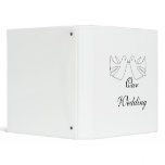 Our WeddingLove Doves binders