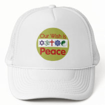 Our Wish PEACE Hat by samappleby Our Wish PEACE Hat