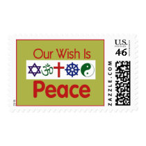 Our Wish PEACE Postage