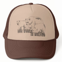 Our World is Melting Trucker Hat