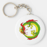 Ouroboros Dragon Key Chain