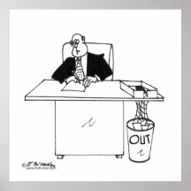 Out Box Is A Trash Can Posters