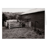 Out building, Brown family farm cards