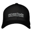 Out East Foodie Hat Embroidered Baseball Caps