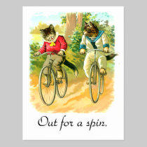 Out for a spin postcards