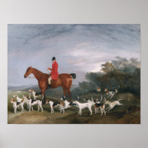 Out Hunting, 1841 Poster